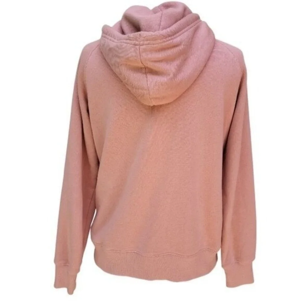 The North Face Women's Coral Peach Kangaroo Pouch Gorpcore Outdoor Hoodie S - Picture 2 of 7